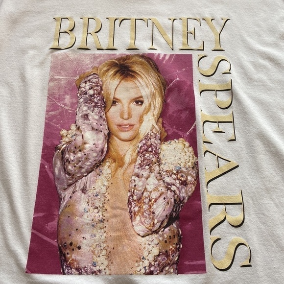 Britney Spears T-Shirt White Size Small - Picture 6 of 14